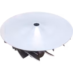 FOR-2881816-CW-HX80-COMPRESSOR-WHEEL-OF-TURBOCHARGER-FOR-CUMMINS-QSK60-2-STAGE-TIER-CUMMINS-MARINE_Bottom_View_Of_45_Degrees_256X256