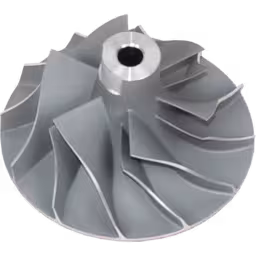 446340-0001-TB0392-COMPRESSOR-WHEEL-OF-TURBOCHARGER-FOR-MWM-MITSUBISHI_Top_View_Of_45_Degrees_256X256