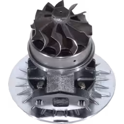 FOR-409770-0021-TO4B25-CORE-OF-TURBOCHARGER-FOR-NAVISTAR-I-H-DT466-7600CC-6L-NAVISTAR-CARGOSTAR_Bottom_View_Of_45_Degrees_256X256