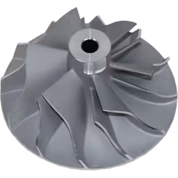 166564-S2ESL094-COMPRESSOR-WHEEL-OF-TURBOCHARGER-FOR-CAT-325B-CAT-3116_Top_View_Of_45_Degrees_256X256