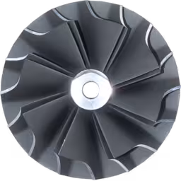 409179-0025-TO4B28-COMPRESSOR-WHEEL-OF-TURBOCHARGER-FOR-PERKINS-ATV8-640-PERKINS-AGRICULTURAL-TRACTOR_Top_View_256X256