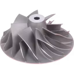 3527949-HX85-COMPRESSOR-WHEEL-OF-TURBOCHARGER-FOR-CUMMINS-KT306-CUMMINS-C1800-CONSTRUCTION_Top_View_Of_45_Degrees_256X256