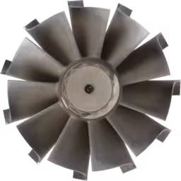 166196-Turbine-Wheel-and-Shaft_Top_View_256X256