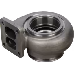 Turbine-Housing-GT42-GTX42-1-poimt-25-AR-Twin-Scroll-T4-Inlet-V-Band-Outlet-757707-0002_Bottom_View_Of_45_Degrees_256X256