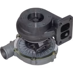 452077-0004-TO4E35-TURBOCHARGER-FOR-PERKINS-1006-6THR3-CUMMINS_Bottom_View_Of_45_Degrees_256X256