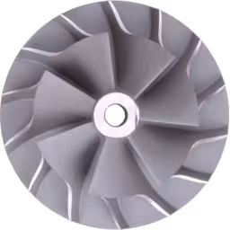 178221-CW-S4DS006-COMPRESSOR-WHEEL-OF-TURBOCHARGER-FOR-CAT-D8N-CAT-3406_Top_View_256X256