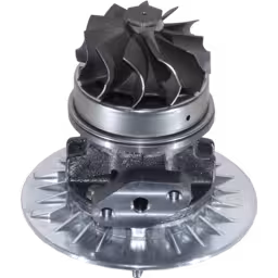 447450-0088-TO4B59-CORE-OF-TURBOCHARGER-FOR-KOMATSU-S6D105-KOMATSU-PC200-3_Bottom_View_Of_45_Degrees_256X256