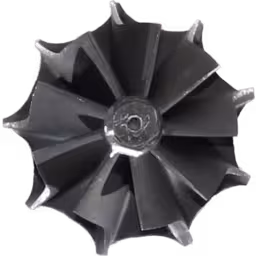 BX40085-TW-RHF4-660011P10-5NHBRL377CEZ-TURBINE-WHEEL-OF-TURBOCHARGER-FOR-MITSUBISHI-L200-TRUCK-MITSUBISHI-4D5CDI(VT10)_Top_View_256X256