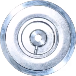 408105-0023-BP-J96-BACK-PLATE-OF-TURBOCHARGER_Front_View_256X256