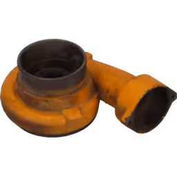 258-6590-GTA4708-COMPRESSOR-HOUSING-OF-TURBOCHARGER-FOR-CAT-EARTH-MOVING_Top_View_Of_45_Degrees_256X256
