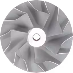 49185-40700-TE06H-16M-12-COMPRESSOR-WHEEL-OF-TURBOCHARGER-FOR-CAT-E320B-CAT-3066T_Top_View_256X256