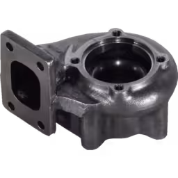 430609-0322-TB2573-TURBINE-HOUSING-OF-TURBOCHARGER-FOR-IVECO-SOFIM8140-27_Bottom_View_Of_45_Degrees_256X256