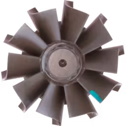 178187-TW-S200S017-TURBINE-WHEEL-OF-TURBOCHARGER-FOR-CAT-325B-CAT-3116_Front_View_256X256