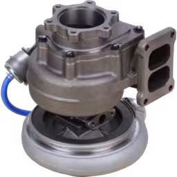 70001607-T-WF70-TURBOCHARGER-FOR-SHANGHAI-DIESEL_Bottom_View_Of_45_Degrees_256X256