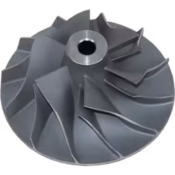 446340-0003-TA3106-COMPRESSOR-WHEEL-OF-TURBOCHARGER-FOR-VOLVO-DEUTZ_Top_View_Of_45_Degrees_256X256