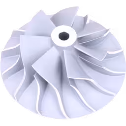 5331-710-0033-CW-J96-COMPRESSOR-WHEEL-OF-TURBOCHARGER_Top_View_Of_45_Degrees_256X256