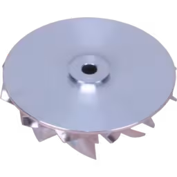 53041232220-U-J96-COMPRESSOR-WHEEL-OF-TURBOCHARGER_Bottom_View_Of_45_Degrees_256X256
