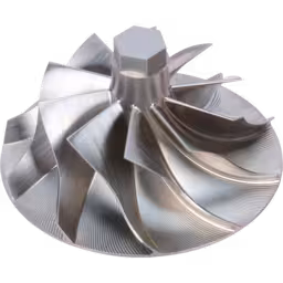 735666-0024-GTB4708BLN-COMPRESSOR-WHEEL-OF-TURBOCHARGER-FOR-CAT-EARTH-MOVING_Top_View_Of_45_Degrees_256X256
