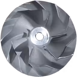 49135-00016-TF035HM-12T-COMPRESSOR-WHEEL-OF-TURBOCHARGER-FOR-MITSUBISHI-4D56_Top_View_256X256