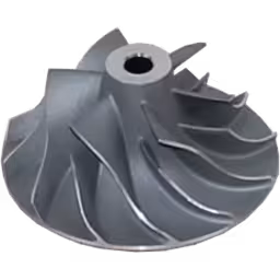 434812-0001-GTA1749V-COMPRESSOR-WHEEL-OF-TURBOCHARGER-FOR-FORD-PASSENGER-FORD-AFN_Top_View_Of_45_Degrees_256X256