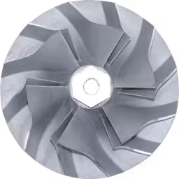 448112-0007-J96-COMPRESSOR-WHEEL-OF-TURBOCHARGER_Front_View_256X256