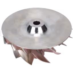 3371986-CW-S510C004-COMPRESSOR-WHEEL-OF-TURBOCHARGER-FOR-CAT-TRUCK-793-HD-CAT-3516B_Bottom_View_Of_45_Degrees_256X256