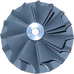 409179-0014-J96-COMPRESSOR-WHEEL-OF-TURBOCHARGER_Front_View_256X256
