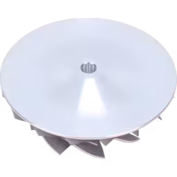 4030953-CW-HX35W-COMPRESSOR-WHEEL-OF-TURBOCHARGER-FOR-DAEWOO-DH220-5-CUMMINS-6BT_Bottom_View_Of_45_Degrees_256X256