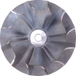 409257-0001-TV9101-COMPRESSOR-WHEEL-OF-TURBOCHARGER-FOR-CAT-EARTH-MOVING_Front_View_256X256