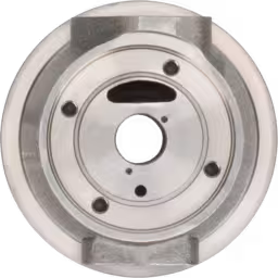 409159-0006-T18A40-BEARING-HOUSING-OF-TURBOCHARGER-FOR-DETROIT-DIESEL-INDUSTRIAL_Top_View_256X256