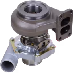TURBOCHARGER-TO4B09-465218-5004-FOR-PERKINS-401DT-FORD-TRACTOR-TW25_Bottom_View_Of_45_Degrees_256X256