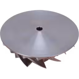 FOR-2843422-CW-HX83-COMPRESSOR-WHEEL-OF-TURBOCHARGER-FOR-CUMMINS-QSK19-800HP-CUMMINS-HARVESTER_Bottom_View_Of_45_Degrees_256X256