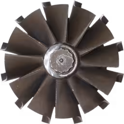 TTIN150226-J96-TURBINE-WHEEL-OF-TURBOCHARGER_Top_View_256X256