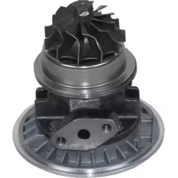 409172-0062-TA3119-CORE-OF-TURBOCHARGER-FOR-FORD-NEW-HOLLAND-TRAKTOR-7710-FORD-97HP_Bottom_View_Of_45_Degrees_256X256