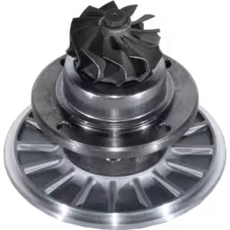 VAX10013-RHE61-CORE-OF-TURBOCHARGER-FOR-ISUZU-6BG1T(CIBC)-HITACHI-EX200-5_Bottom_View_Of_45_Degrees_256X256