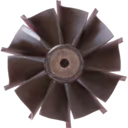 435737-0016-T250-01-TURBINE-WHEEL-OF-TURBOCHARGER-FOR-FORD-NEW-HOLLAND-TRAKTOR-7840-FORD-CNH-97HP_Top_View_256X256