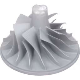 KTR90-2-CCW-J96-COMPRESSOR-WHEEL-OF-TURBOCHARGER_Top_View_Of_45_Degrees_256X256