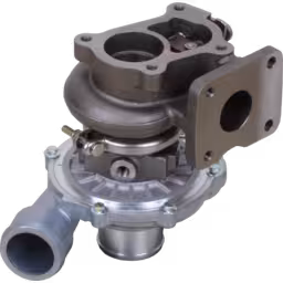 VIID-RHF4-TURBOCHARGER-FOR-ISUZU-(VIID)_Bottom_View_Of_45_Degrees_256X256