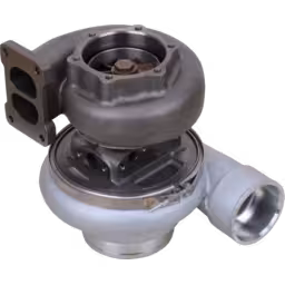 6505-67-5070-KTR110L-F84PW-TURBOCHARGER-FOR-KOMATSU-SAA12V140E-3A_Bottom_View_Of_45_Degrees_256X256