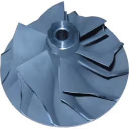441793-0015-TA4513-COMPRESSOR-WHEEL-OF-TURBOCHARGER-FOR-VOLVO-TD101F-DEUTZ_Top_View_Of_45_Degrees_256X256