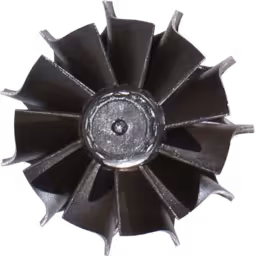 49135-08700-TW-TF035HM-12T-TURBINE-WHEEL-OF-TURBOCHARGER-FOR-MITSUBISHI-PAJERO-MITSUBISHI-4M40CK_Top_View_256X256