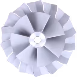 178393-CW-S310G122-COMPRESSOR-WHEEL-OF-TURBOCHARGER-FOR-CAT-C9-300HP-CAT-330C_Top_View_256X256