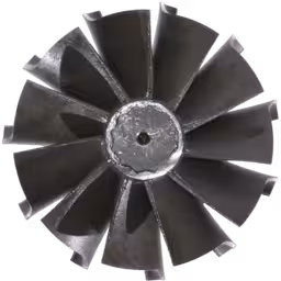 VA850014-TW-RHC62C-1185CQ23NFBRLL4612B-TURBINE-WHEEL-OF-TURBOCHARGER-FOR-ISUZU-6BD1T(CI89)-HITACHI-EX200-2-EX200-3_Top_View_256X256