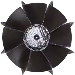 VAX40028-TW-RHF4H-RHF4H-64006PZ12NHBRL362CCZ-TURBINE-WHEEL-OF-TURBOCHARGER-FOR-NISSAN-MD22-133HP-NISSAN-FRONTIER_Top_View_256X256