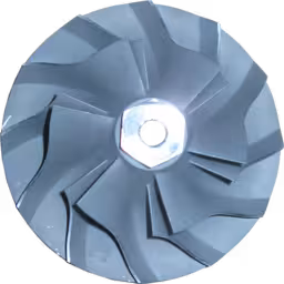 443844-0006-TO4E66-COMPRESSOR-WHEEL-OF-TURBOCHARGER-FOR-MERCEDES-BENZ-TRUCKS-BENZ-OM366A-6000CC-6L_Front_View_256X256