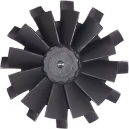 49177-30130-TD04-12T-TURBINE-WHEEL-OF-TURBOCHARGER-FOR-MITSUBISHI-4M40_Top_View_256X256