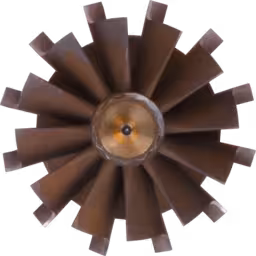 FOR-49187-01010-TW-TD07S-25A-13-TURBINE-WHEEL-OF-TURBOCHARGER-FOR-MITSUBISHI-6D16T_Top_View_256X256