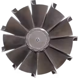 442480-0005-TW-J96-TURBINE-WHEEL-OF-TURBOCHARGER_Top_View_256X256