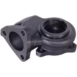 49377-15200-TD04-09B-4-TURBINE-HOUSING-OF-TURBOCHARGER-FOR-MITSUBISHI-4D56_Bottom_View_Of_45_Degrees_256X256
