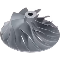 3537153-H1E-COMPRESSOR-WHEEL-OF-TURBOCHARGER-FOR-VOLVO-TD73E-VOLVO-FE7_Top_View_Of_45_Degrees_256X256